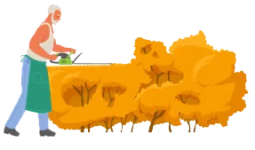 Icône entretien de jardin