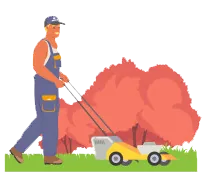 Icône tonte de pelouse